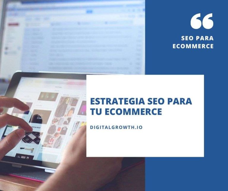 Estrategia seo para ecommerce tienda online